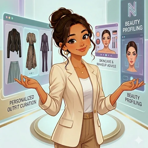 Meet Aria, NeonSnap's AI style and beauty advisor