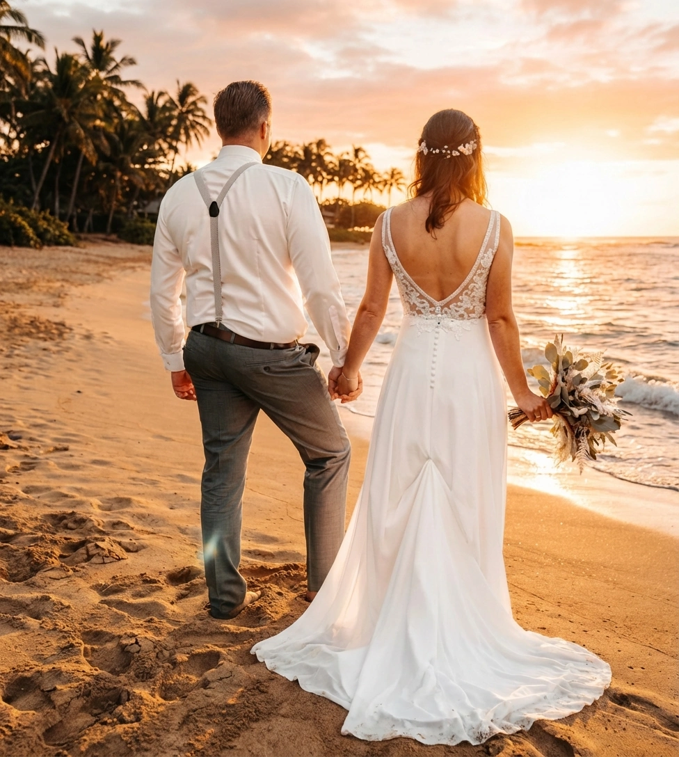 After background change