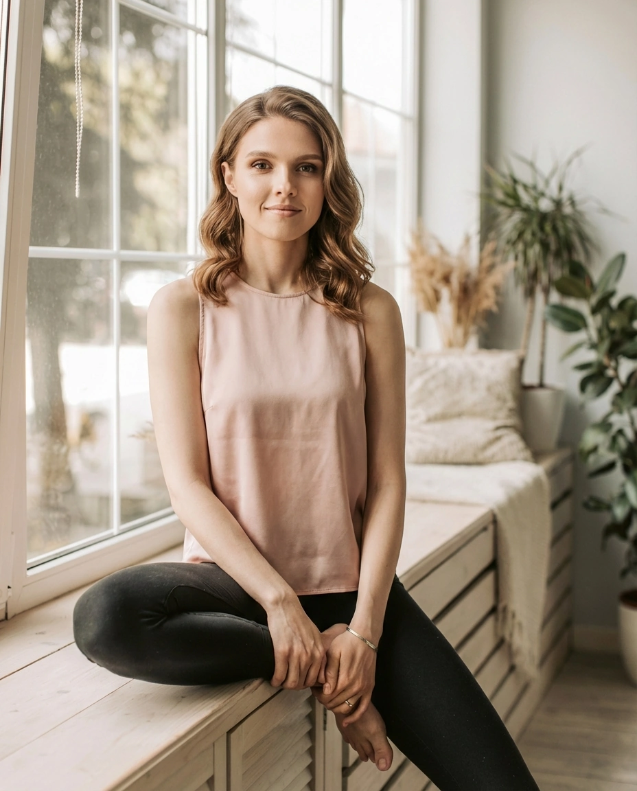 After AI editorial photo transformation