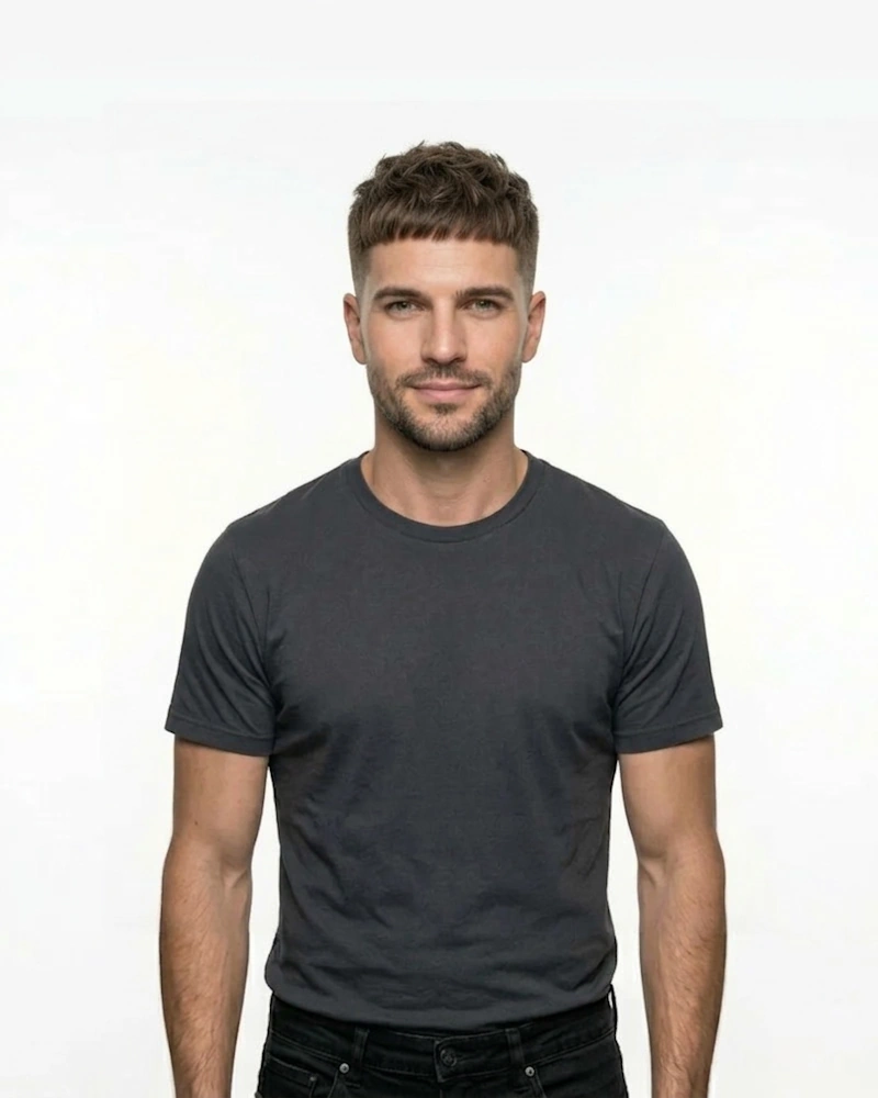 After french crop cut