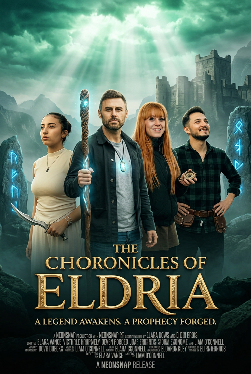 Example AI Fantasy movie poster