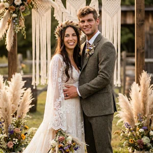 Boho wedding theme